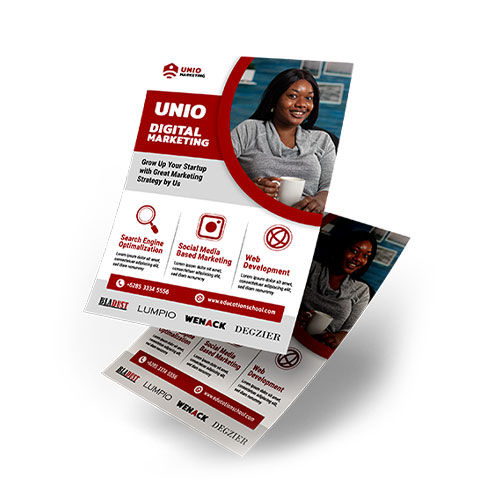 Flyers Single sided designs